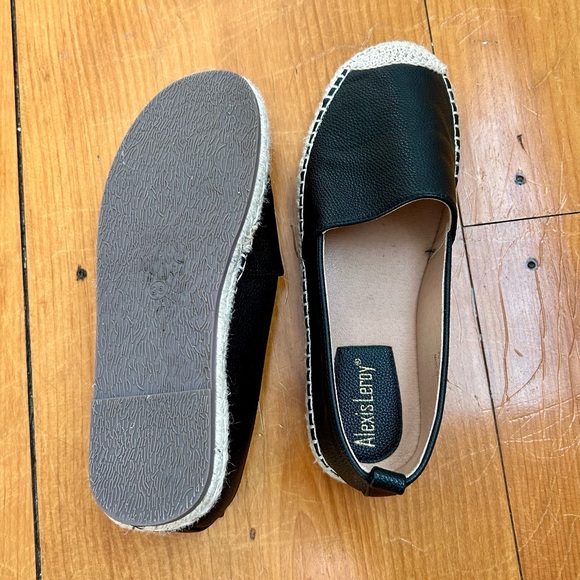 Alexis Leroy black espadrilles. Like new. - Picture 3 of 4